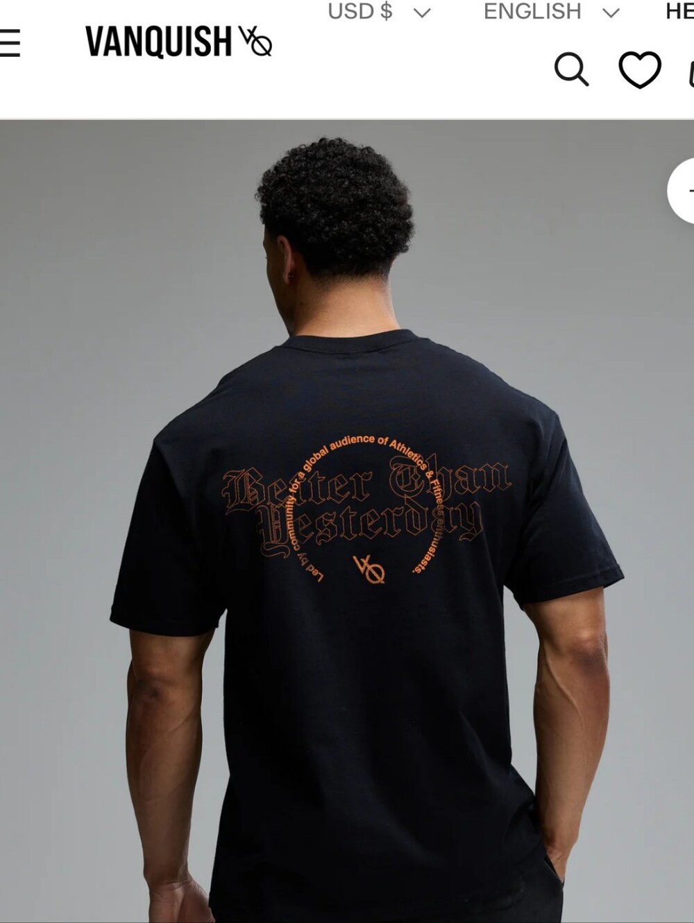 Vanquish Revolve Community Black Oversized T-Shirt